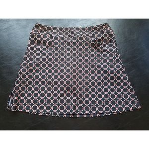 NWT Jude Connally Sonia Skort, Circle Geo Black (JC1)